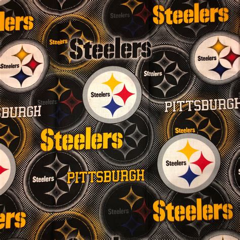 cotton steelers fabric